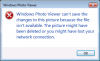 Windows Photo Viewer - Error